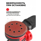 Шлифмашина эксцентриковая (орбитальная) аккумуляторная WORTEX COS 1218-1 E XLT SET (1333436) - Фото 4