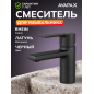 Смеситель для умывальника AVAPAX серия Rhein черный (AP06111B)