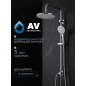 Душевая стойка AV ENGINEERING (AVSSS-068) - Фото 12