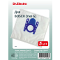 Мешок для пылесоса Type D, E, F, G Bosch DR.ELECTRO 5 штук (BO/5) - Фото 4