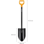 Лопата штыковая FISKARS XL Blade (1067516) - Фото 11