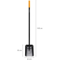 Лопата совковая FISKARS Solid (1066720) - Фото 7