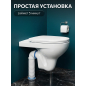 Гофра для унитаза AV ENGINEERING 524 мм (AVE129509) - Фото 6