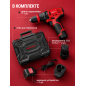 Дрель-шуруповерт аккумуляторная WORTEX BD 1215 Li SET (1326470) - Фото 3