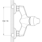 Смеситель для душа ECONOCE серия 630 (EC0633) - Фото 3