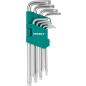 Набор ключей Torx T10Н-T50Н 9 предметов длинных ВОЛАТ (11020-09) - Фото 2