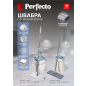 Швабра с отжимным ведром PERFECTO LINEA Scratch Anet бежевая (43-022024) - Фото 16