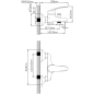 Смеситель для ванны AV ENGINEERING Shu (AVSHU3-A133-330) - Фото 14