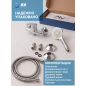 Смеситель для душа AV ENGINEERING Rom (AVROM5-A101-220) - Фото 5