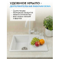 Мойка из искусственного камня AV ENGINEERING Benefit белый (AVE730470WTA) - Фото 10