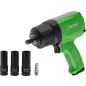 Пневмогайковерт ударный 1/2" ECO AIW-1300S (ЕС3914-5) - Фото 8