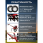 Культиватор бензиновый ASILAK SL-85BL с колесами 4.00-8 (AS2315-1) - Фото 5