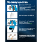 Краскопульт пневматический DGM Air Gun 100 (DG4016-1) - Фото 2