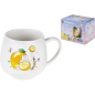 Кружка керамическая PERFECTO LINEA Sweet fruits лимон 350 мл (17-401111) - Фото 4