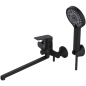 Смеситель для ванны AV ENGINEERING Win black (AVWIN7-BL165-122) - Фото 14