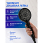 Смеситель для ванны AV ENGINEERING Win black (AVWIN3-BL165-130) - Фото 9