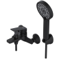 Смеситель для ванны AV ENGINEERING Win black (AVWIN3-BL165-130) - Фото 13