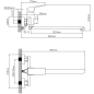 Смеситель для ванны AV ENGINEERING Neo (AVNEO7-A170-122) - Фото 8