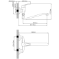 Смеситель для ванны AV ENGINEERING Urs (AVURS7-A120-221) - Фото 8