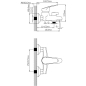 Смеситель для ванны AV ENGINEERING Rom (AVROM3-A105-330) - Фото 14