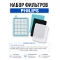 Набор фильтров для пылесоса Philips PowerPro Compact, PowerPro Active BRUNER (MPVC-1011)