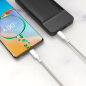 Кабель USB KEIZEN KZ-5289101, Type-C - Lightning, PD20W, 1 м, бежевый - Фото 8