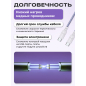 Кабель USB KEIZEN KZ-5289103, Type-C - Type-C, PD100W, 1 м, лиловый - Фото 4