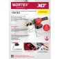 Сварочный аппарат для полимерных труб WORTEX CWM 1834 ALL1 XLT Solo 3 насадки (1304746) - Фото 15