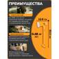 Топор туристический ультралегкий X13 FISKARS (1069101) - Фото 2