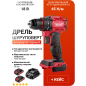 Дрель-шуруповерт аккумуляторная WORTEX LX BD 1815-1 Li (1333697)