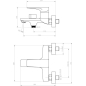 Смеситель для ванны AV ENGINEERING Dar (AVDAR3-51003) - Фото 2