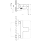 Смеситель для душа AV ENGINEERING Dar (AVDAR3-51004) - Фото 2