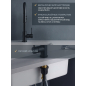 Смеситель для кухни AV ENGINEERING Tro черный (AVTRO1-10698BL) - Фото 4