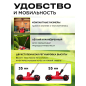 Триммер аккумуляторный WORTEX TB 2818 ALL1 XLT SOLO (1334832) - Фото 6
