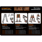 Лестница-трансформер алюминиевая 465 см STARTUL Black Line (ST9930-04) - Фото 14