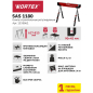 Козлы строительные WORTEX SAS 1180 (1335861) - Фото 8