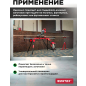 Опора роликовая WORTEX 43x48,5x67-106 см (1335841) - Фото 4