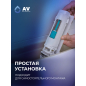 Сливной механизм для унитаза с двойной кнопкой AV ENGINEERING (AVE129700112) - Фото 6