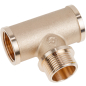 Тройник латунный 3/4" с внутренней резьбой AV ENGINEERING (AVE306010)