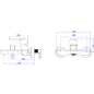 Смеситель для ванны AV ENGINEERING Les (AVLES3-BW0) - Фото 14