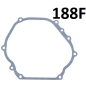 Прокладка крышки картера для двигателя 188F (FMS-01212) - Фото 2