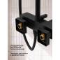 Душевая стойка ECONOCE серия 810 черный (EC0812BL) - Фото 9