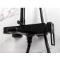 Душевая стойка ECONOCE серия 810 черный (EC0812BL) - Фото 15