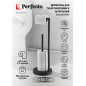 Держатель для туалетной бумаги PERFECTO LINEA Aquamarine напольный черный (35-230011)