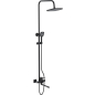 Душевая стойка ECONOCE D35 серия 730 черный (EC0734BL) - Фото 11