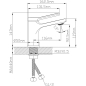 Смеситель для умывальника ECONOCE D35 серия 750 (EC0750) - Фото 2