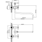 Смеситель для ванны AV ENGINEERING (AVROL7-D21) - Фото 7
