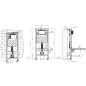 Инсталляция для унитаза 3 в 1 с кнопкой 313 AV ENGINEERING (AVW31-313) - Фото 4