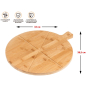 Поднос бамбуковый 38,5х33 см PERFECTO LINEA Bamboo (38-385001) - Фото 6