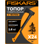 Топор универсальный 1,6 кг FISKARS X24 M (1069104)